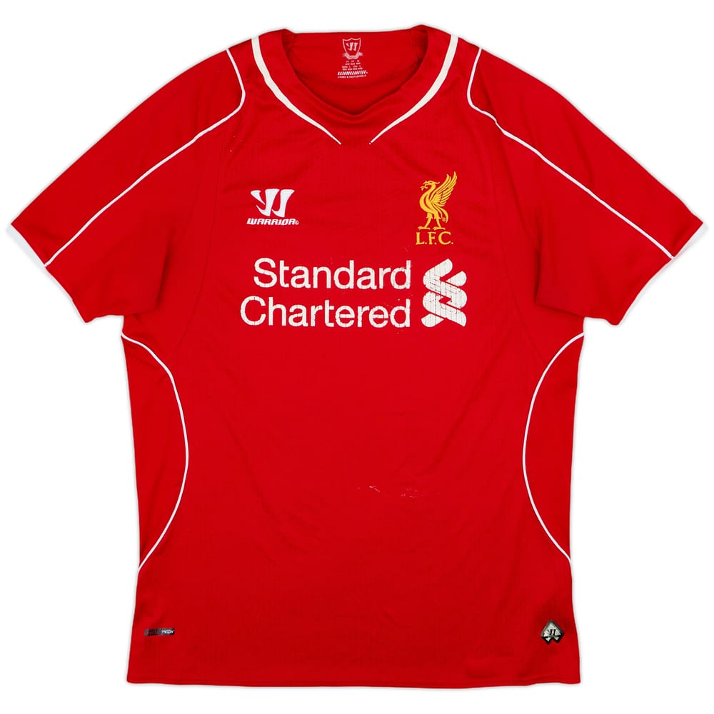 2014-15 Liverpool Home Shirt - 4/10 - (M)