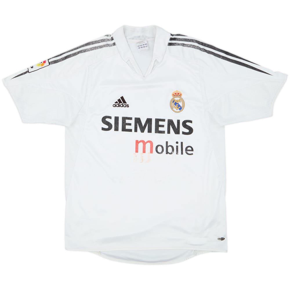 2004-05 Real Madrid Home Shirt - 3/10 - (S)