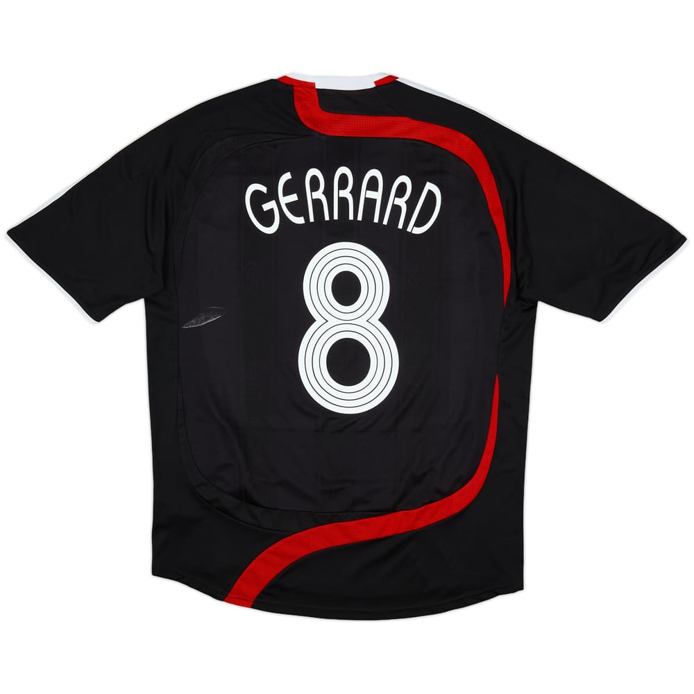 2007-08 Liverpool Third Shirt Gerrard #8 - 5/10 - (M)