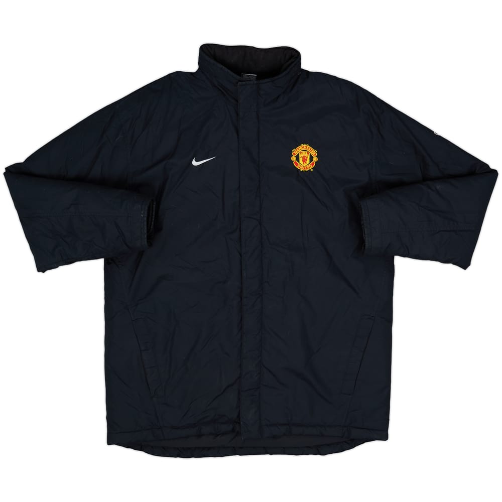 2003-04 Manchester United Nike Padded Bench Coat - 8/10 - (L)