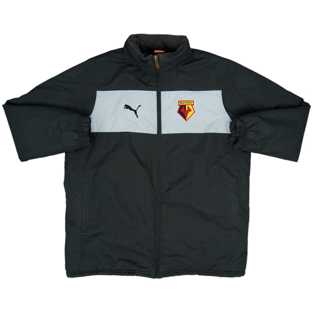 2014-15 Watford Puma Padded Bench Coat - 8/10 - (L)