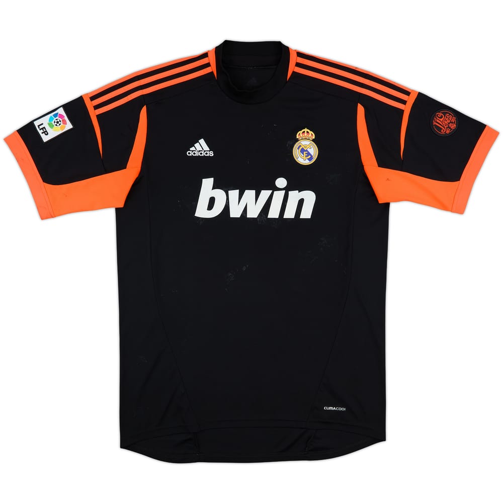 2012-13 Real Madrid GK S/S Shirt - 4/10 - (L)