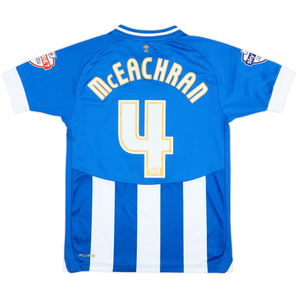 2013-14 Wigan Match Issue Home Shirt McEachran #4