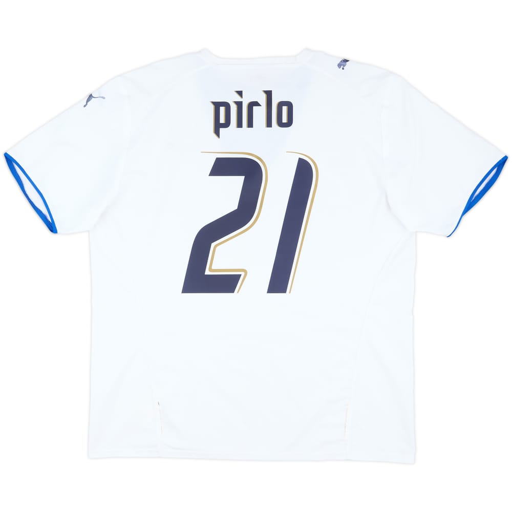 2006 Italy Away Shirt Pirlo #21 - 6/10 - (XL)