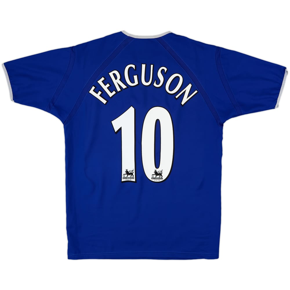 2003-04 Everton Home Shirt Ferguson #10 - 8/10 - (S)
