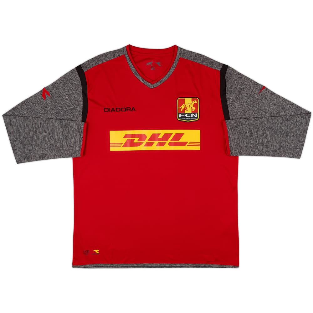 2015-17 Nordsjaelland Home L/S Shirt - 8/10 - (XL)
