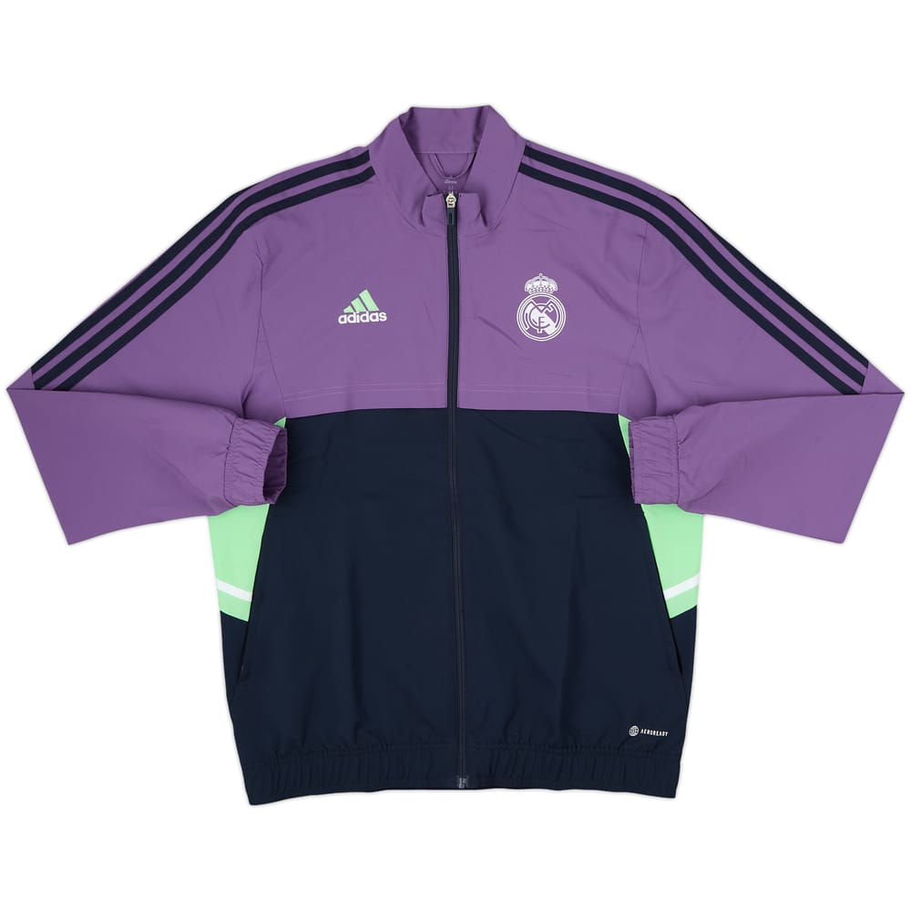2022-23 Real Madrid adidas Track Jacket - 8/10 - (M)