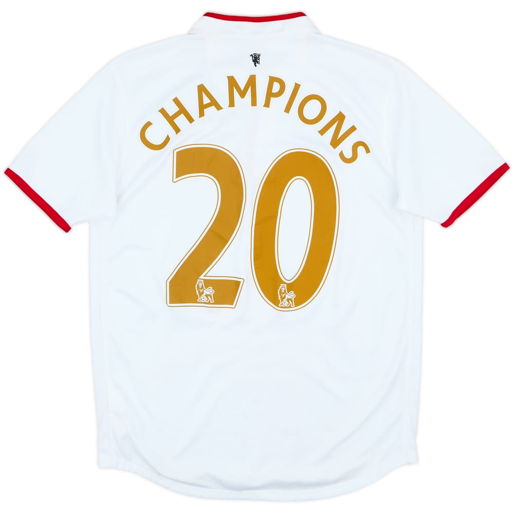 2012-14 Manchester United Away Shirt Champions #20 - 8/10 - (L.Boys)