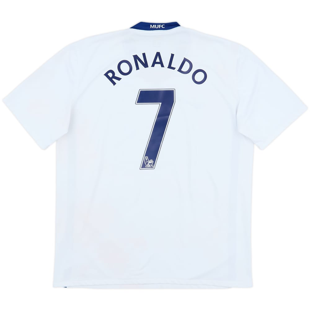 2008-10 Manchester United Away Shirt Ronaldo #7 - 6/10 - (L)