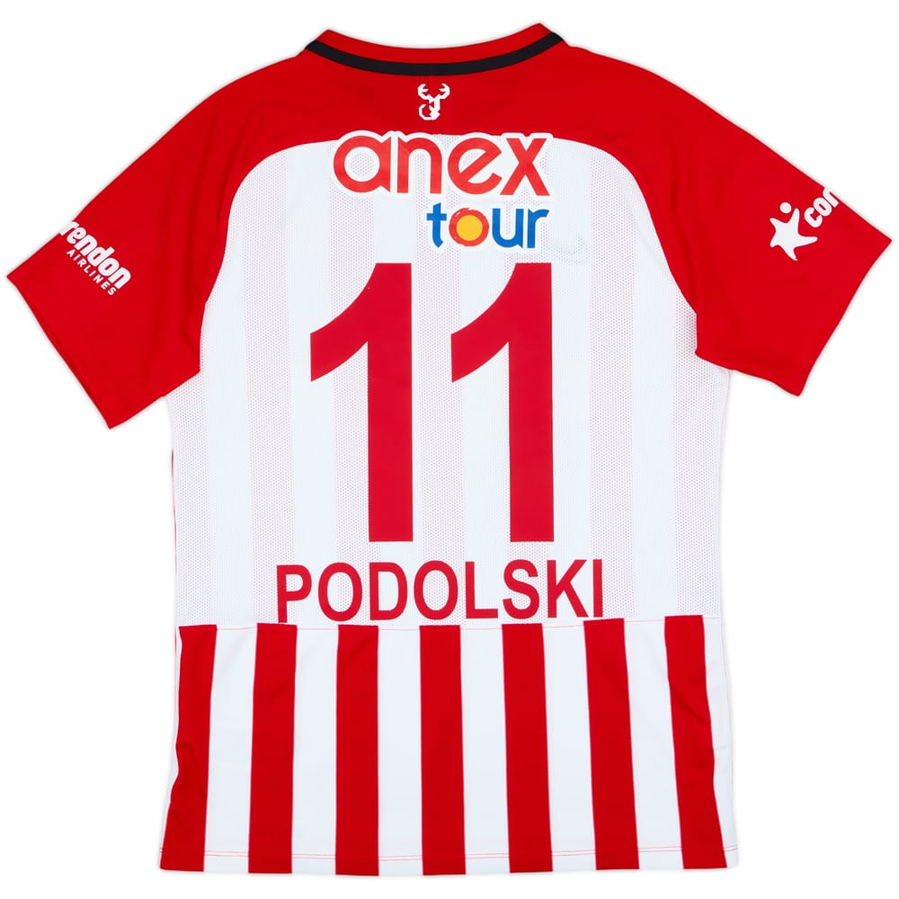2019-20 Antalyaspor Away Shirt Podolski #11 - 7/10 - (M)