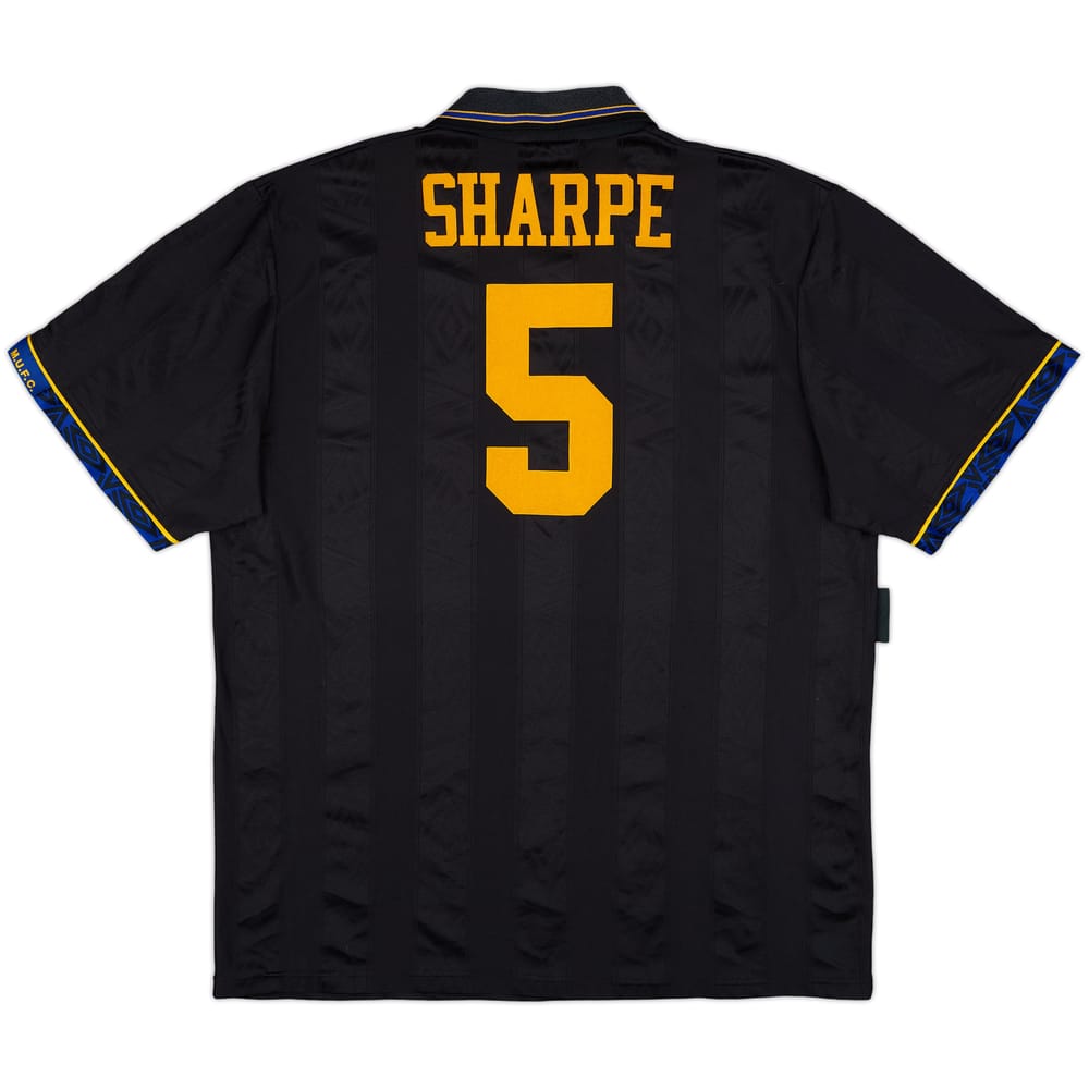1993-95 Manchester United Away Shirt Sharpe #5 - 8/10 - (XL)