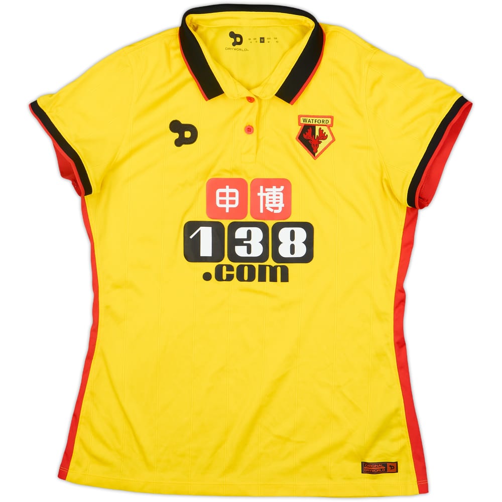 2016-17 Watford Home Shirt - 9/10 - (Women's M)