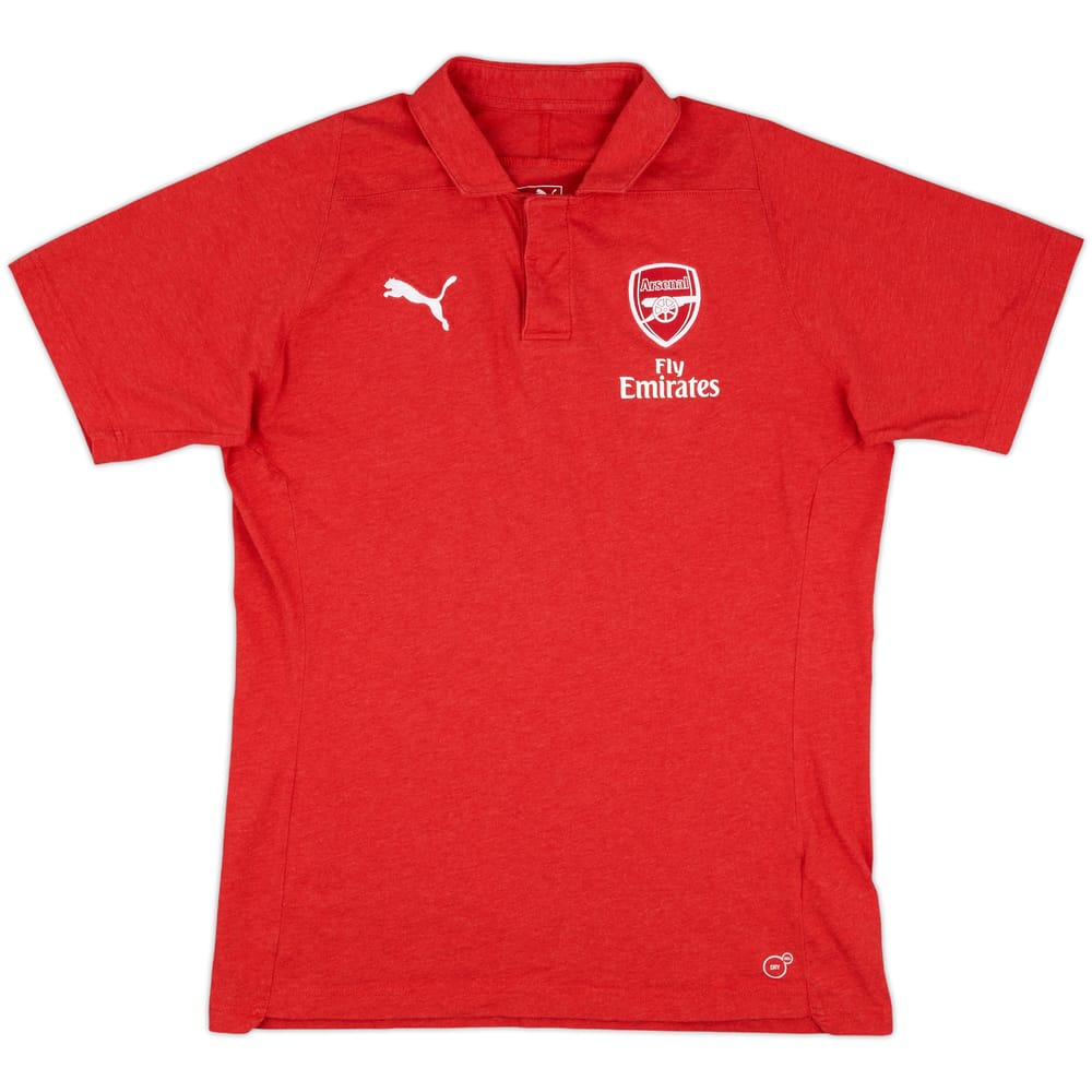 2017-18 Arsenal Puma Polo Shirt - 9/10 - (L)
