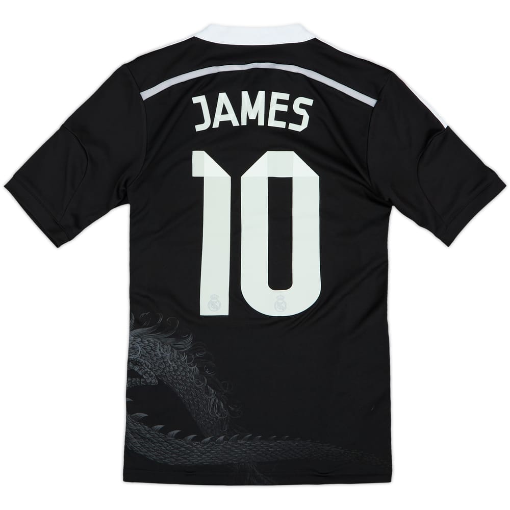 2014-15 Real Madrid Third Shirt James #10 - 8/10 - (XS)