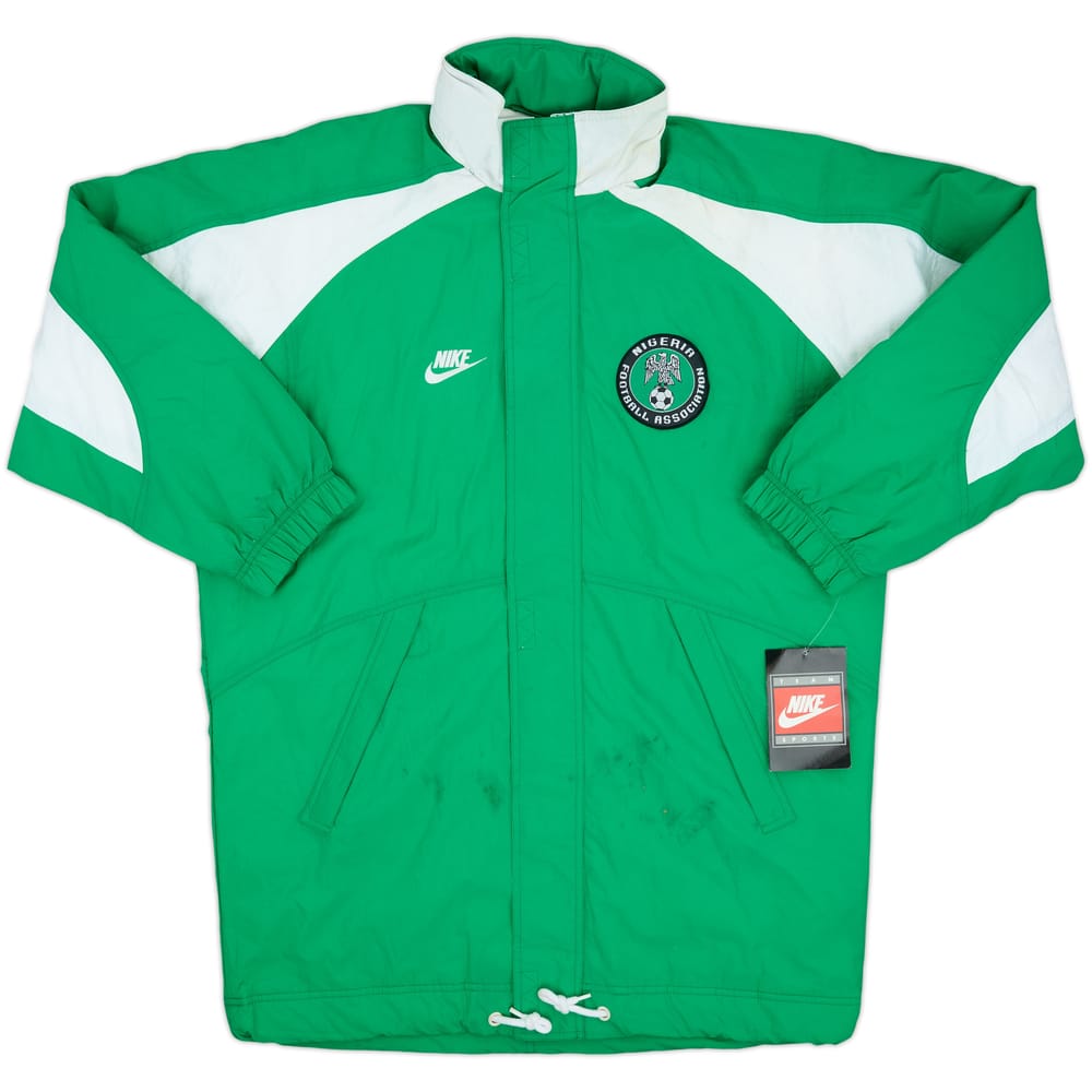1996-98 Nigeria Nike Player Issue Padded Bench Coat (M)