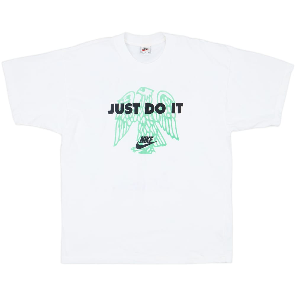 1996 Nigeria Nike Graphic Tee - 7/10 - (L)
