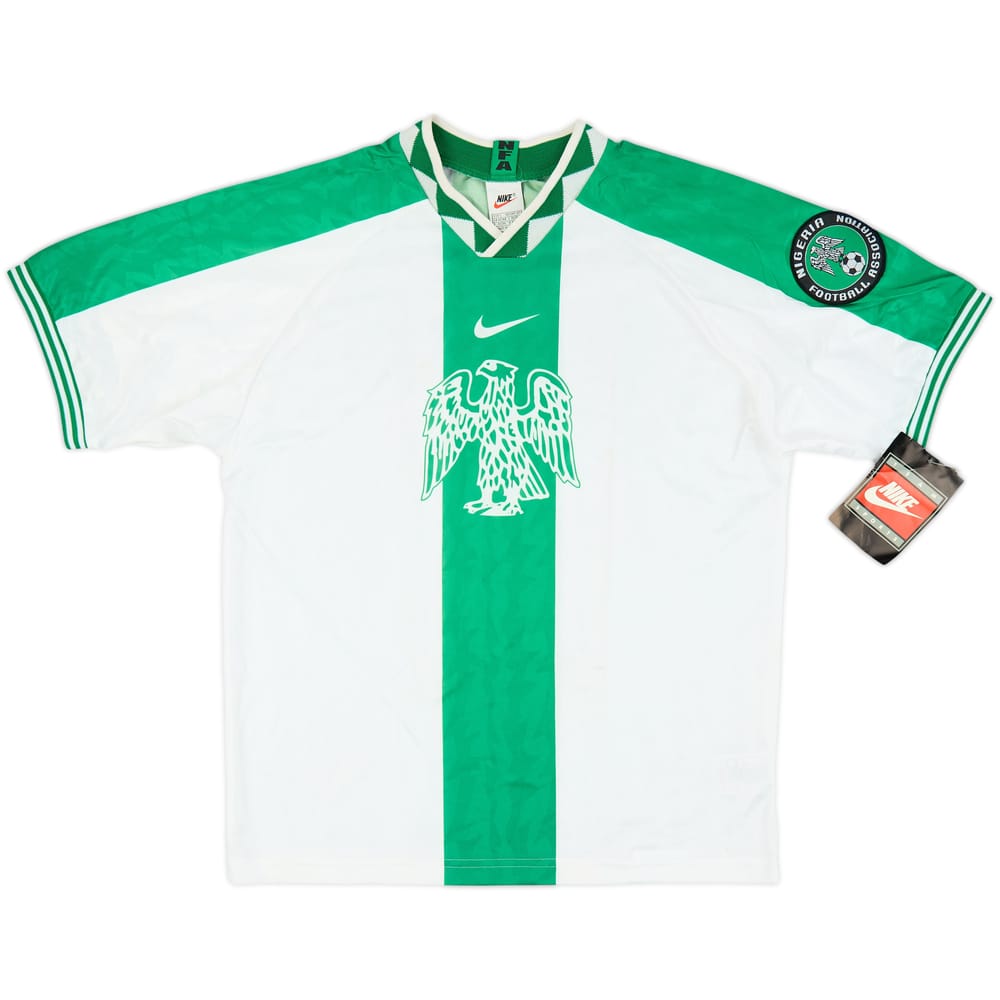 1996-98 Nigeria Player Issue Nike Training Shirt (L)