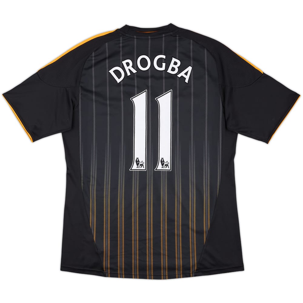 2010-11 Chelsea Away Shirt Drogba #11 - 7/10 - (L)