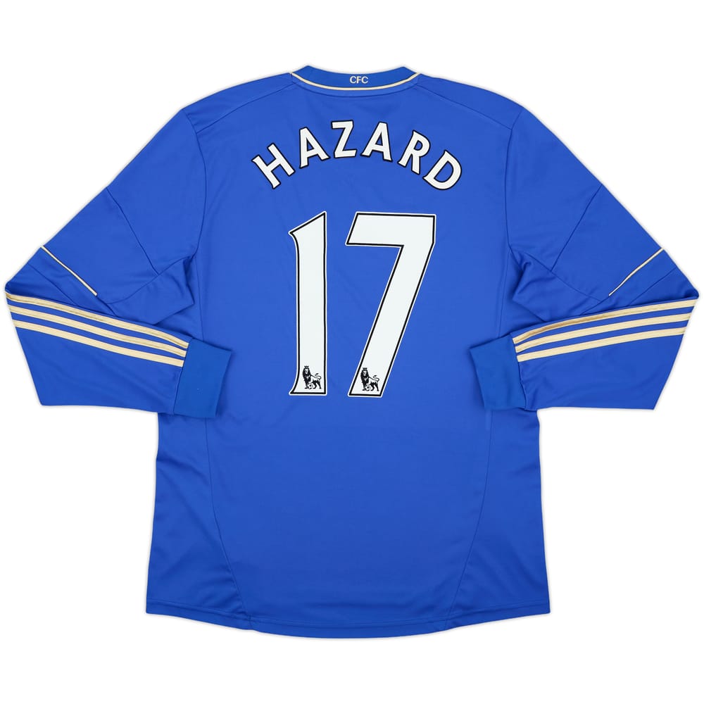 2012-13 Chelsea Home L/S Shirt Hazard #17 - 8/10 - (L)