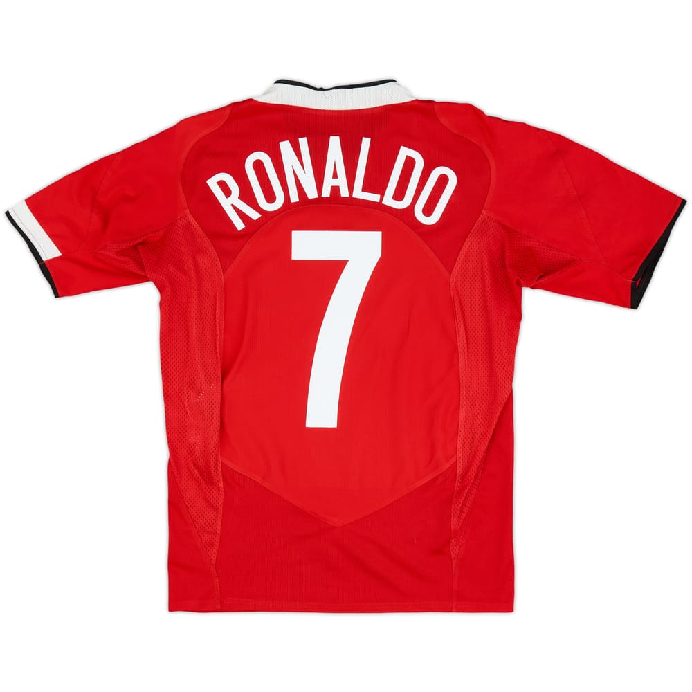 2004-06 Manchester United Home Shirt Ronaldo #7 - 6/10 - (S)