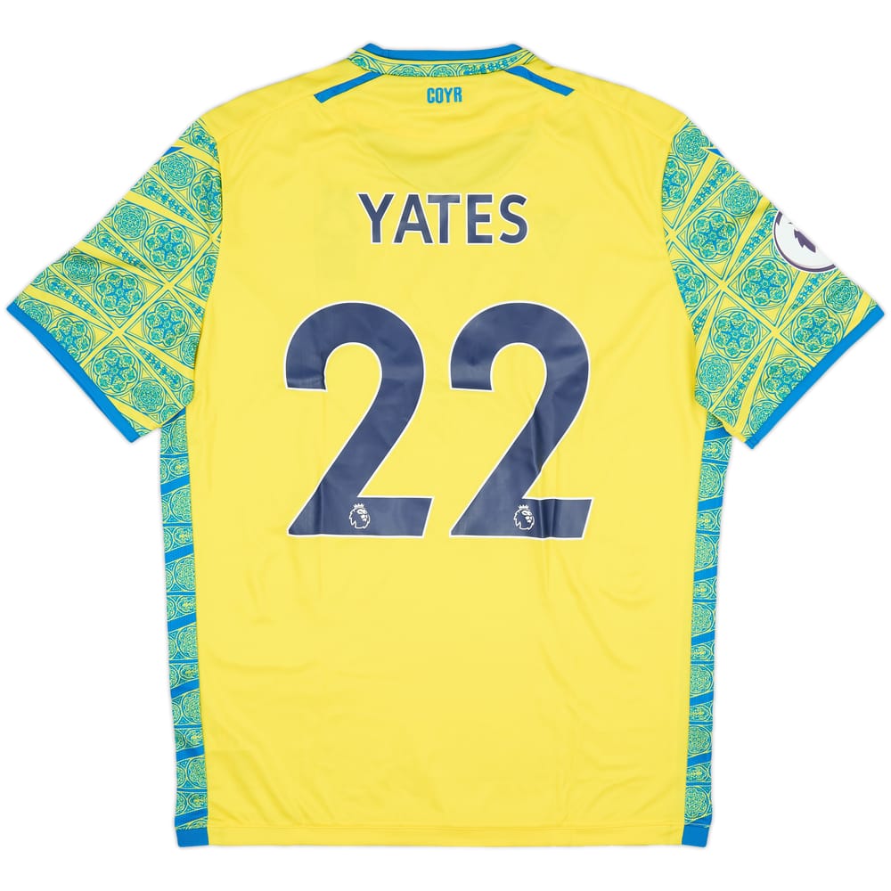 2022-23 Nottingham Forest Away Shirt Yates #22 (XL)