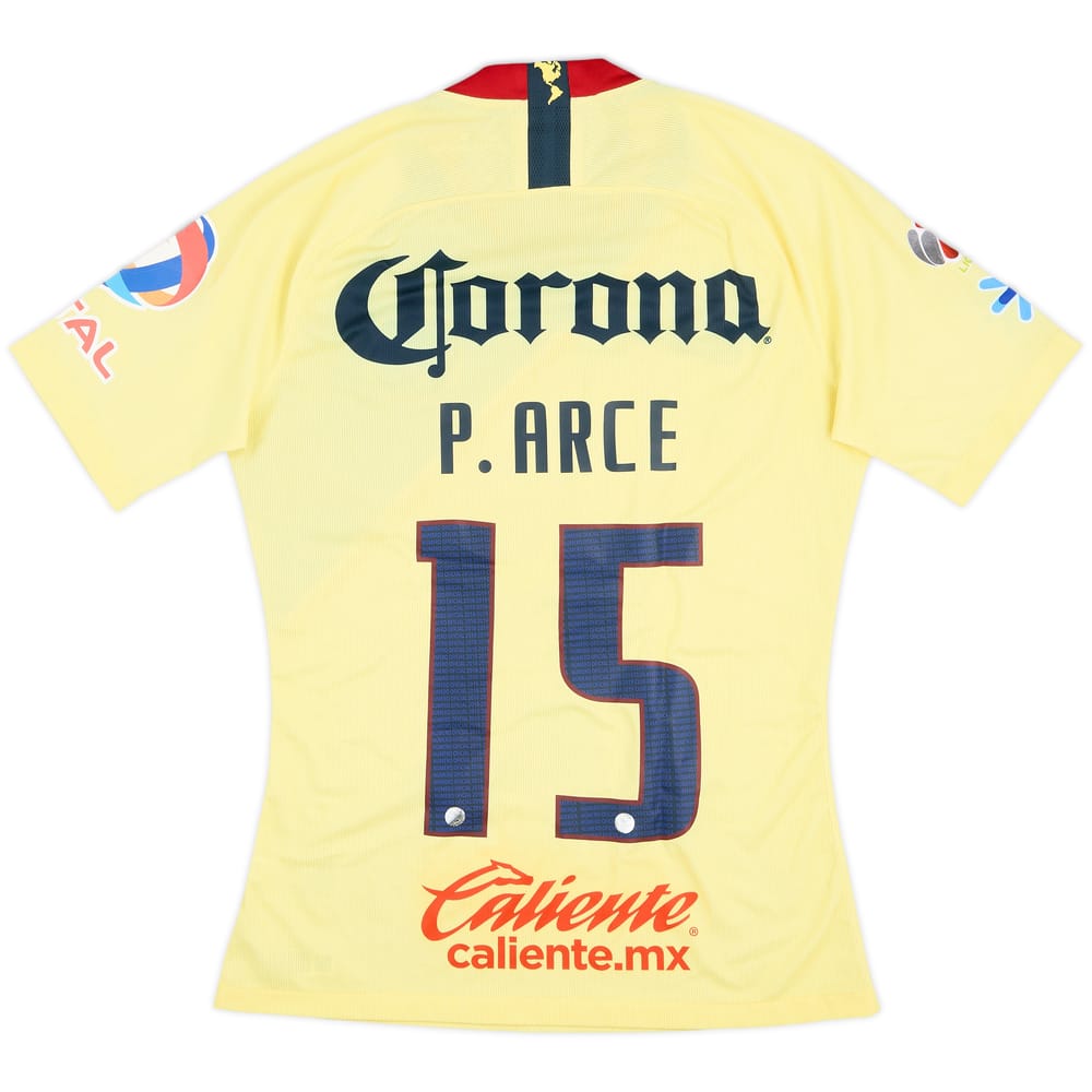 2018 Club America Match Issue Home Shirt P.Arce #15