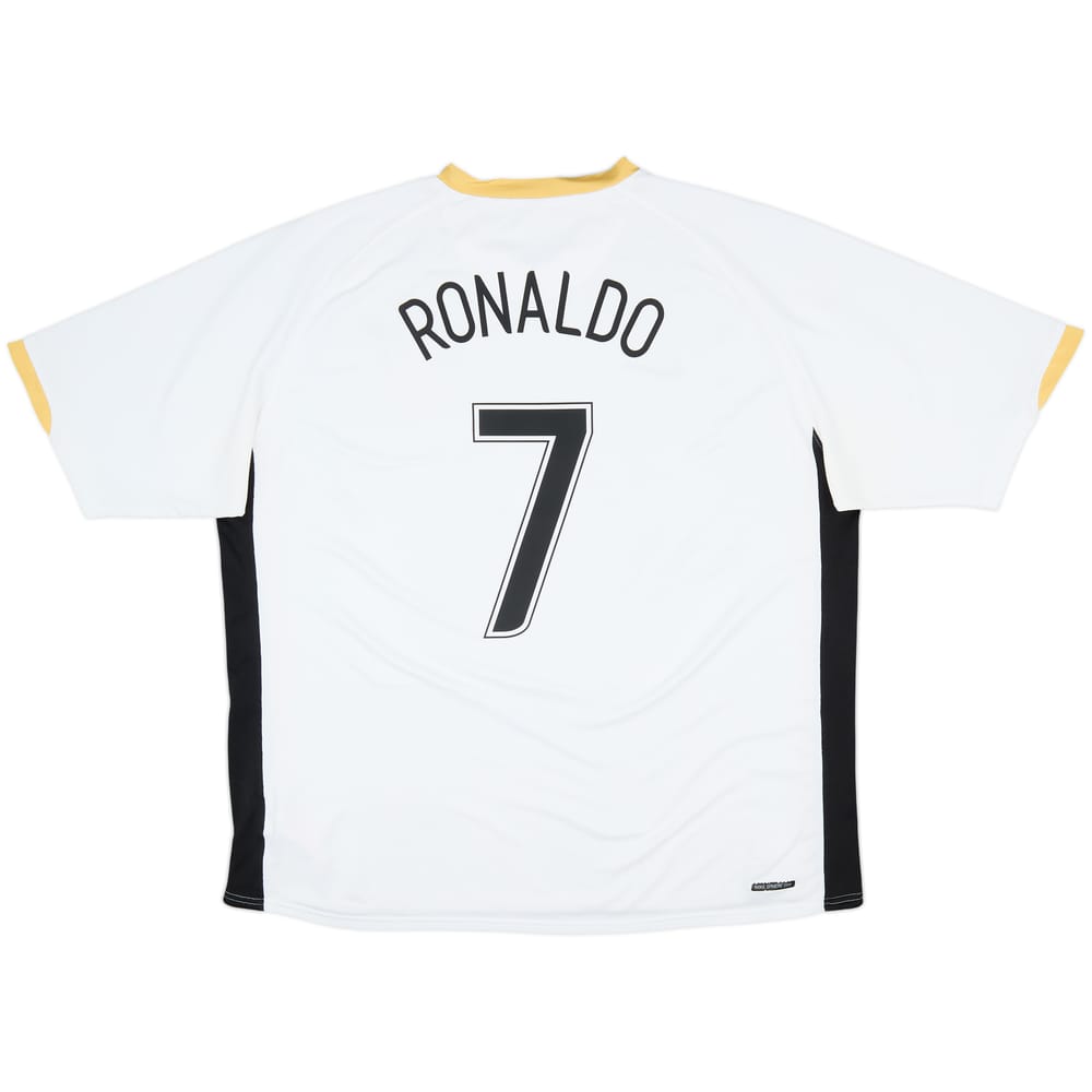 2006-08 Manchester United Away Shirt Ronaldo #7 - 7/10 - (XXL)