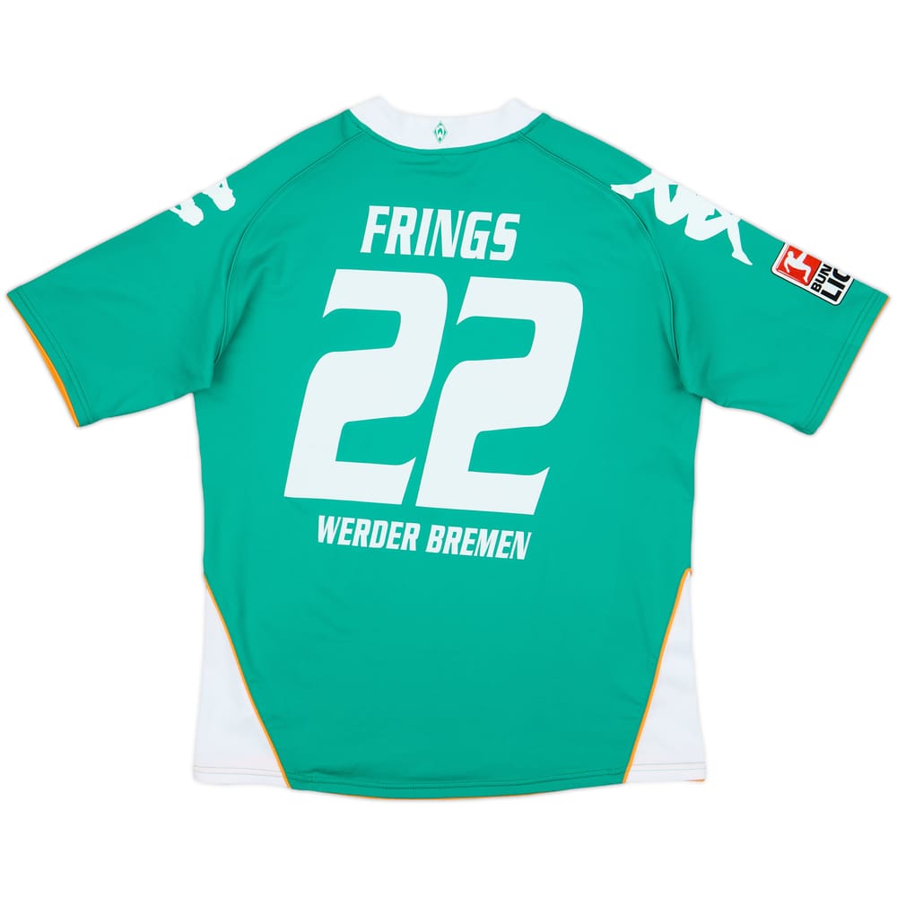 2007-08 Werder Bremen Home Shirt Frings #22 - 8/10 - (XL)