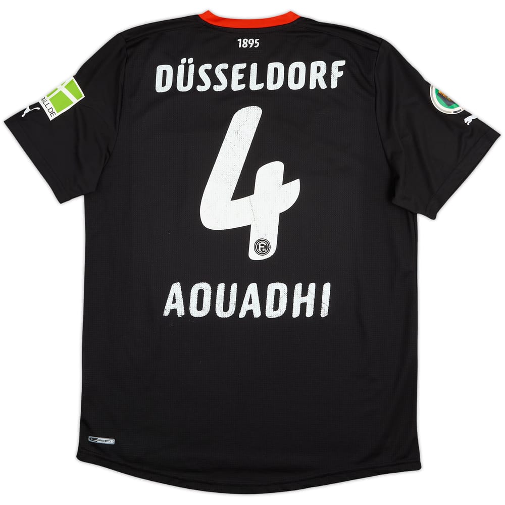 2011-12 Fortuna Dusseldorf Match Issue DFB-Pokal Away Shirt Aouadhi #4