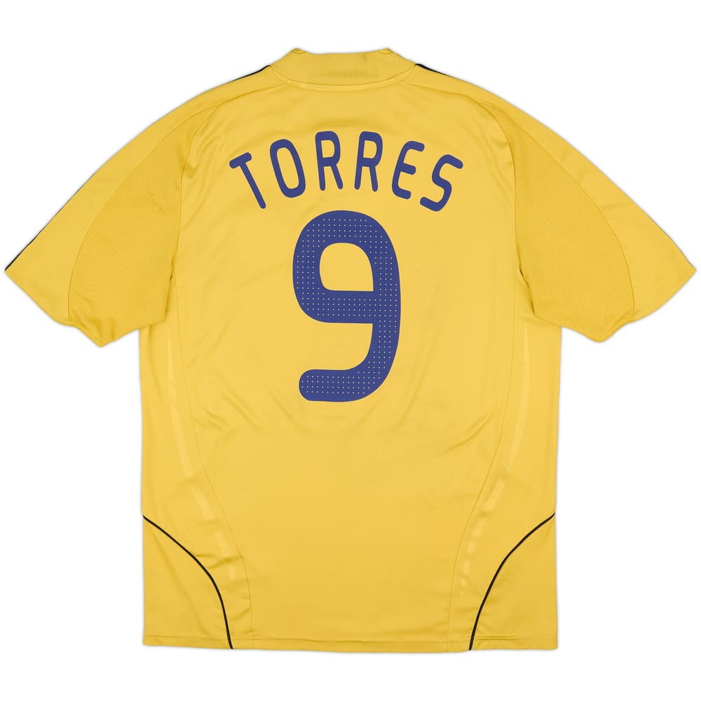 2008-10 Spain Away Shirt Torres #9 - 6/10 - (L)