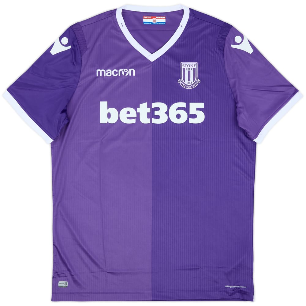 2018-19 Stoke City Away Shirt - 10/10 - (XL)