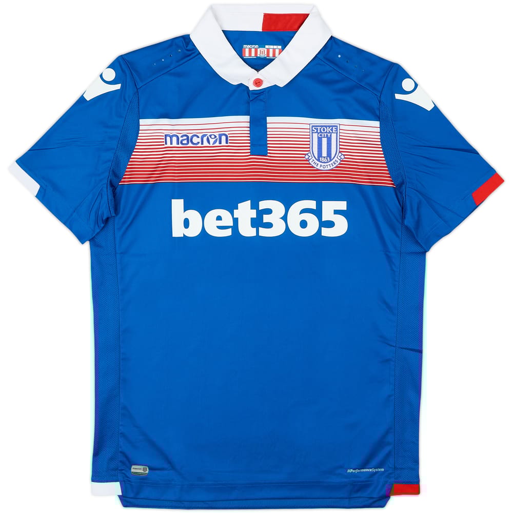 2017-18 Stoke City Away Shirt - 10/10 - (M)