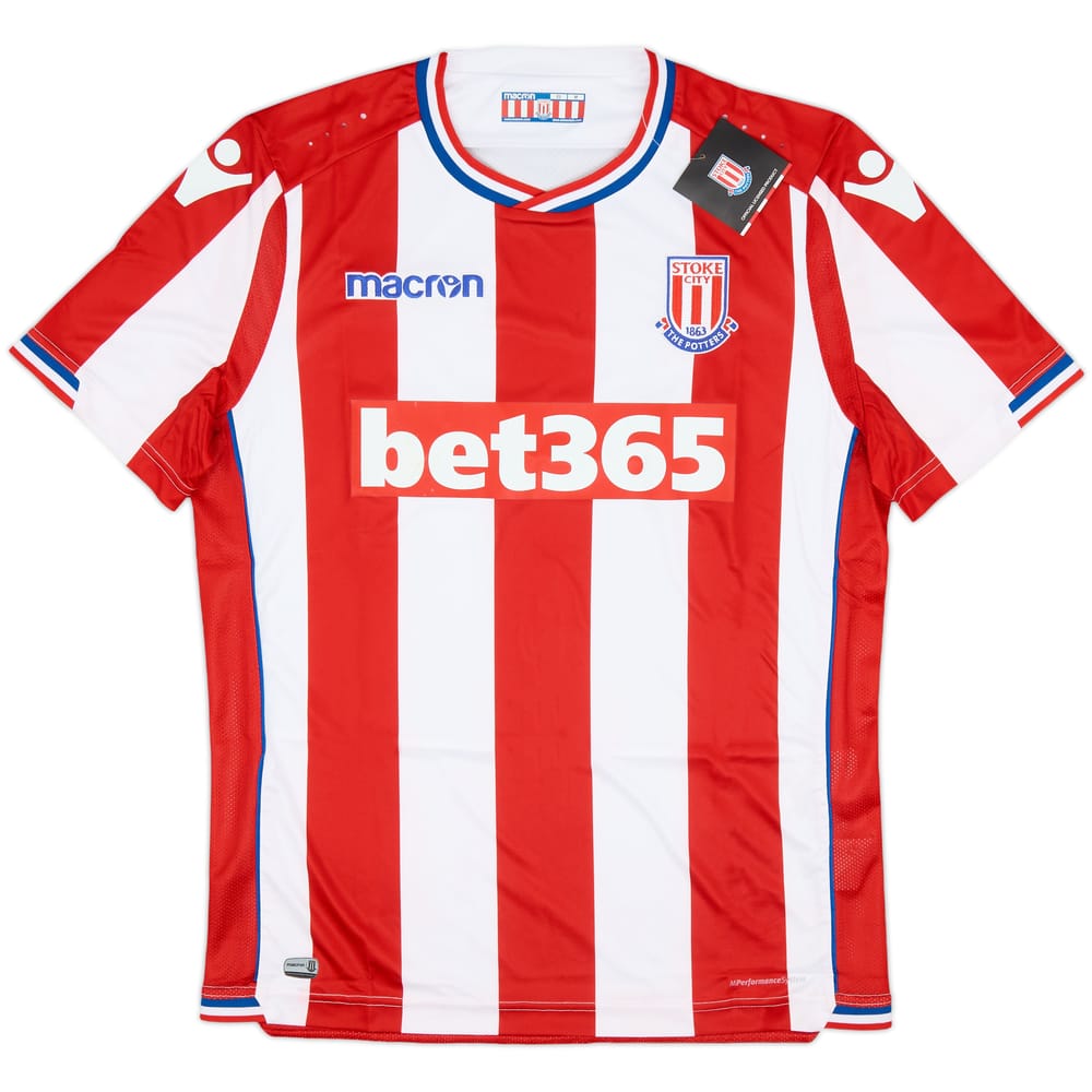 2017-18 Stoke City Home Shirt (M)