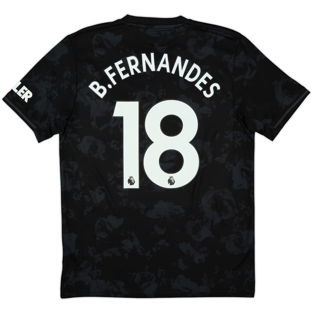 2019-20 Manchester United Third Shirt B.Fernandes #18 - 9/10 - (M)
