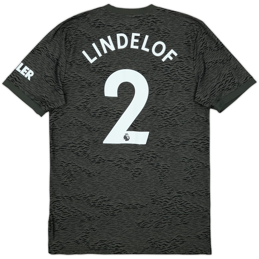 2020-21 Manchester United Away Shirt Lindelof #2 - 9/10 - (M)