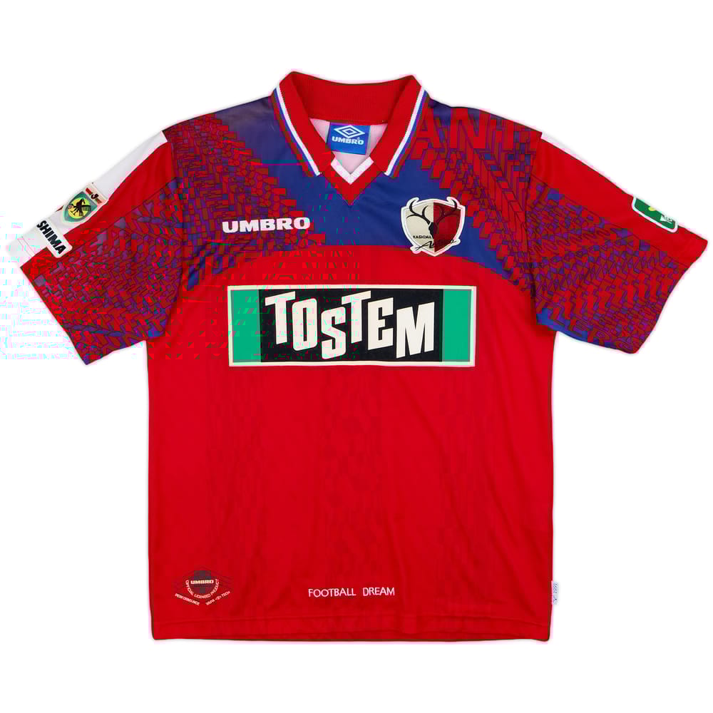 1997 Kashima Antlers Home Shirt - 8/10 - (S)