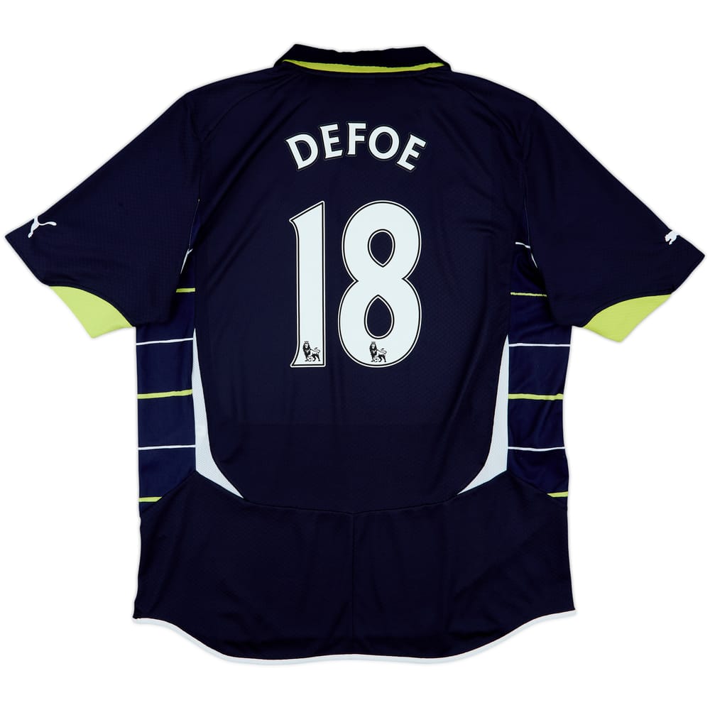 2010-11 Tottenham Third Shirt Defoe #18 - 8/10 - (XL)