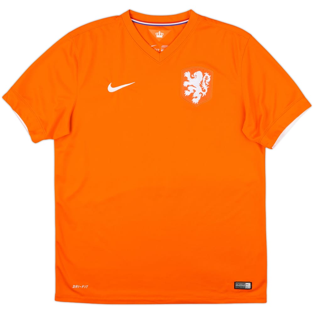 2014-15 Netherlands Home Shirt - 10/10 - (L)
