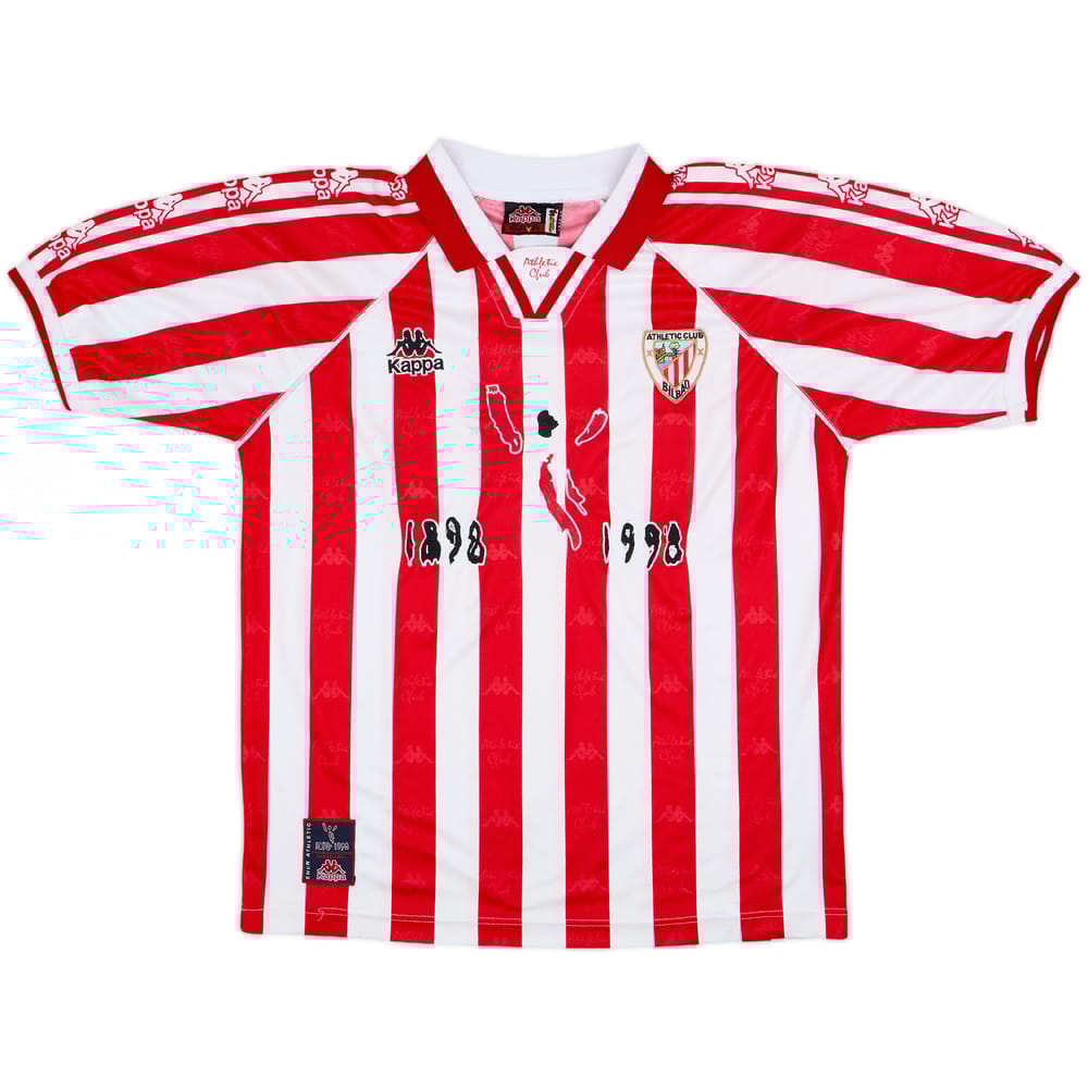 1997-98 Athletic Bilbao Centenary Home Shirt - 8/10 - (S)