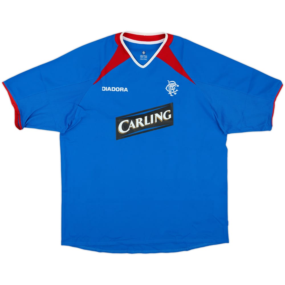 2003-05 Rangers Home Shirt - 8/10 - (XL)