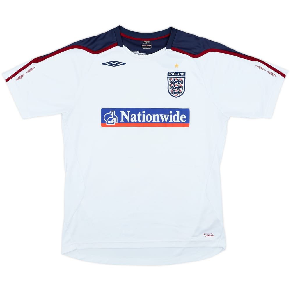 2006-07 England Umbro Training Shirt - 7/10 - (L)