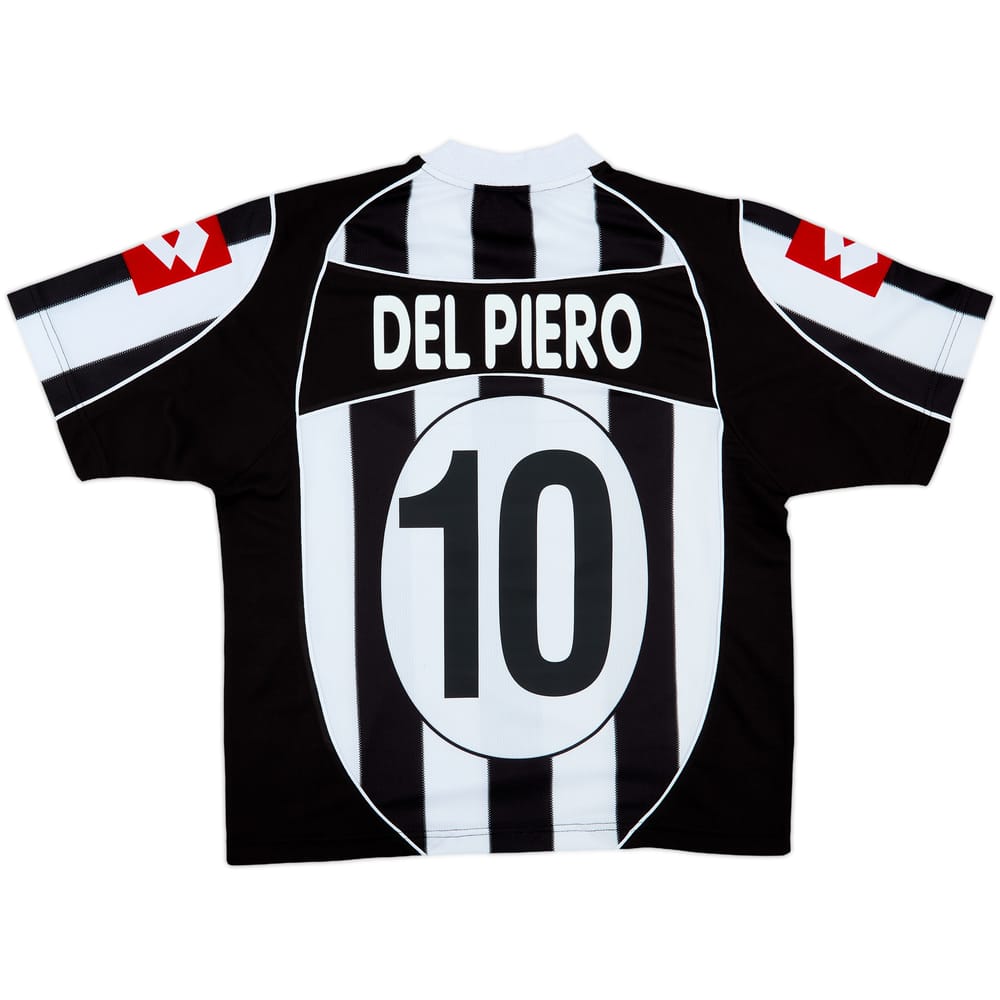 2002-03 Juventus Home Shirt Del Piero #10 - 8/10 - (L)