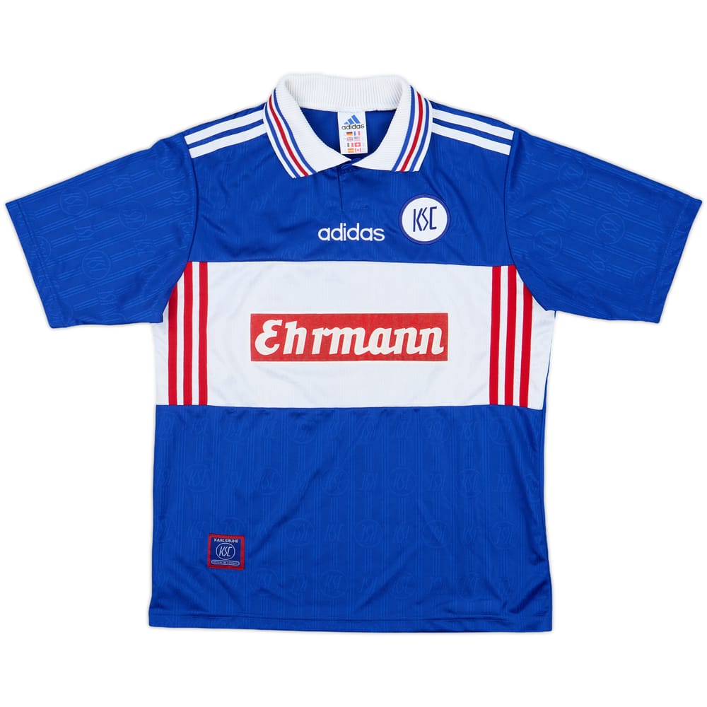 1997-98 Karlsruhe Away Shirt #10 - 8/10 - (XL.Boys)
