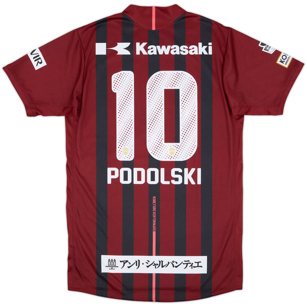 2017 Vissel Kobe Local Camiseta Podolski #10 - 9/10 - (XXL)