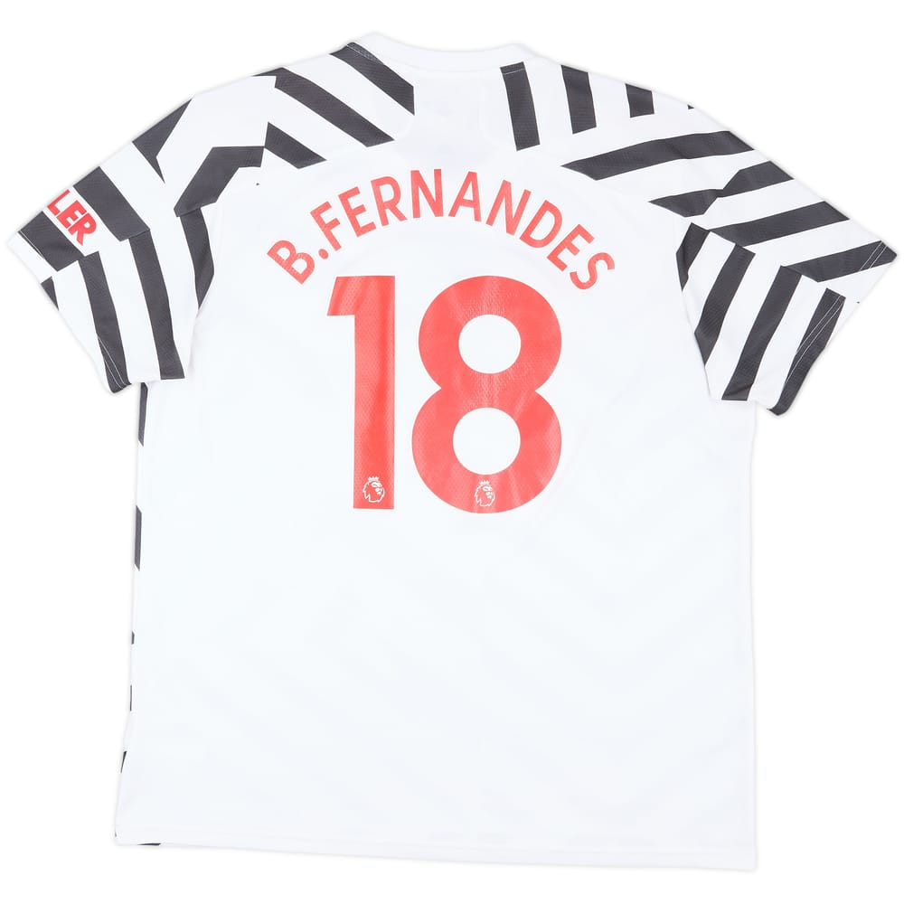 2020-21 Manchester United Third Shirt B.Fernandes #18 - 7/10 - (XL)