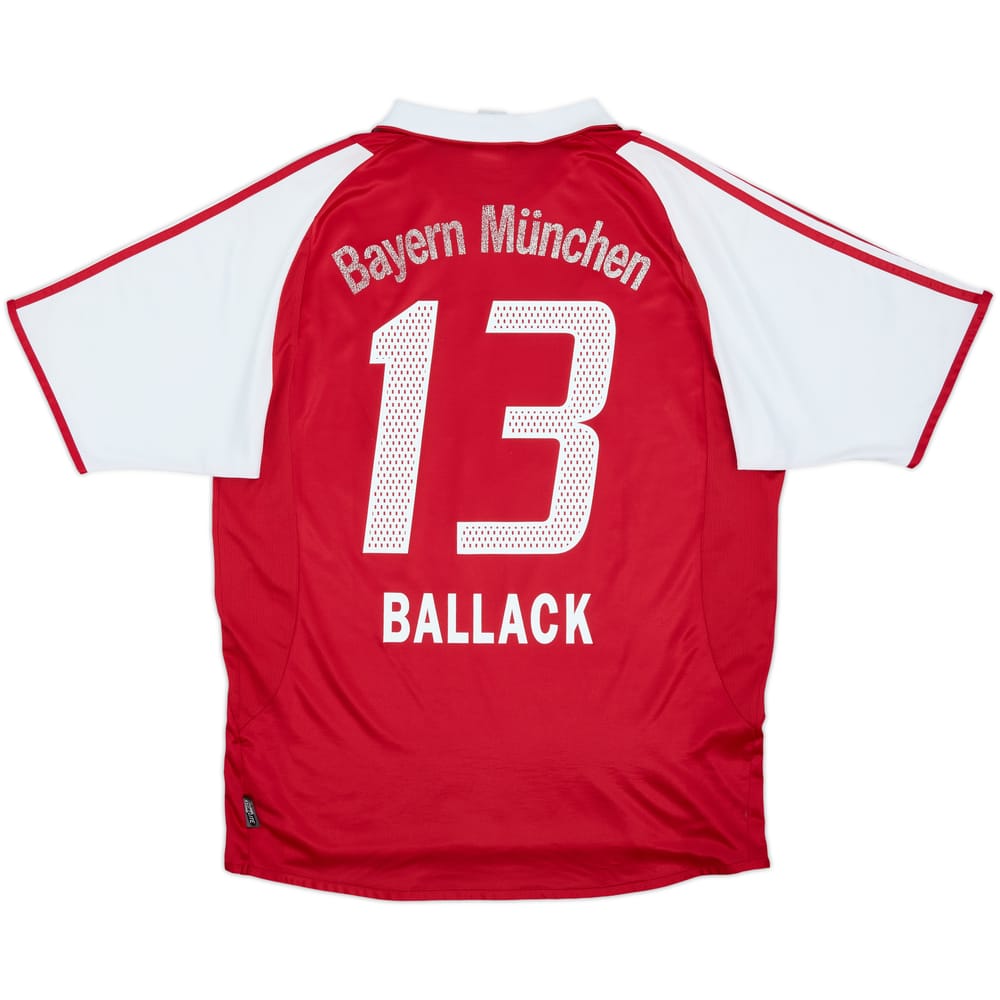 2003-04 Bayern Munich Home Shirt Ballack #13 - 6/10 - (L)