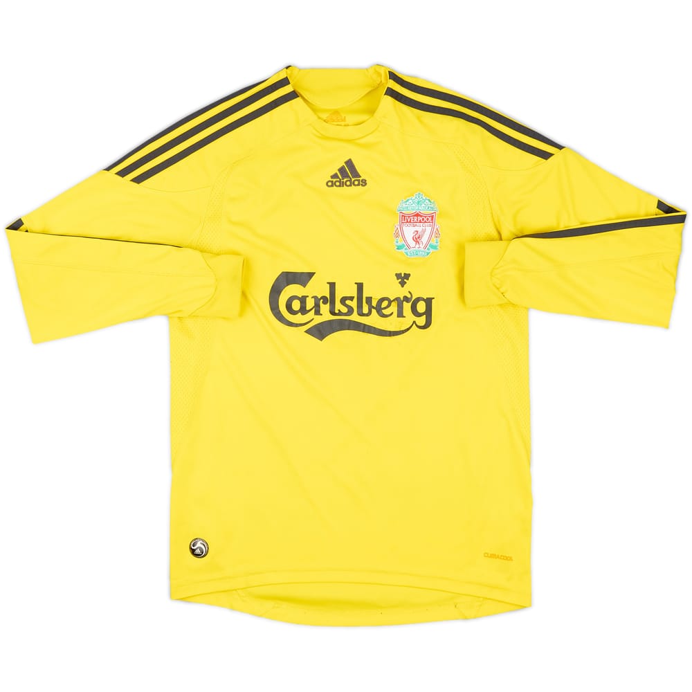 2009-10 Liverpool GK Shirt - 5/10 - (L.Boys)