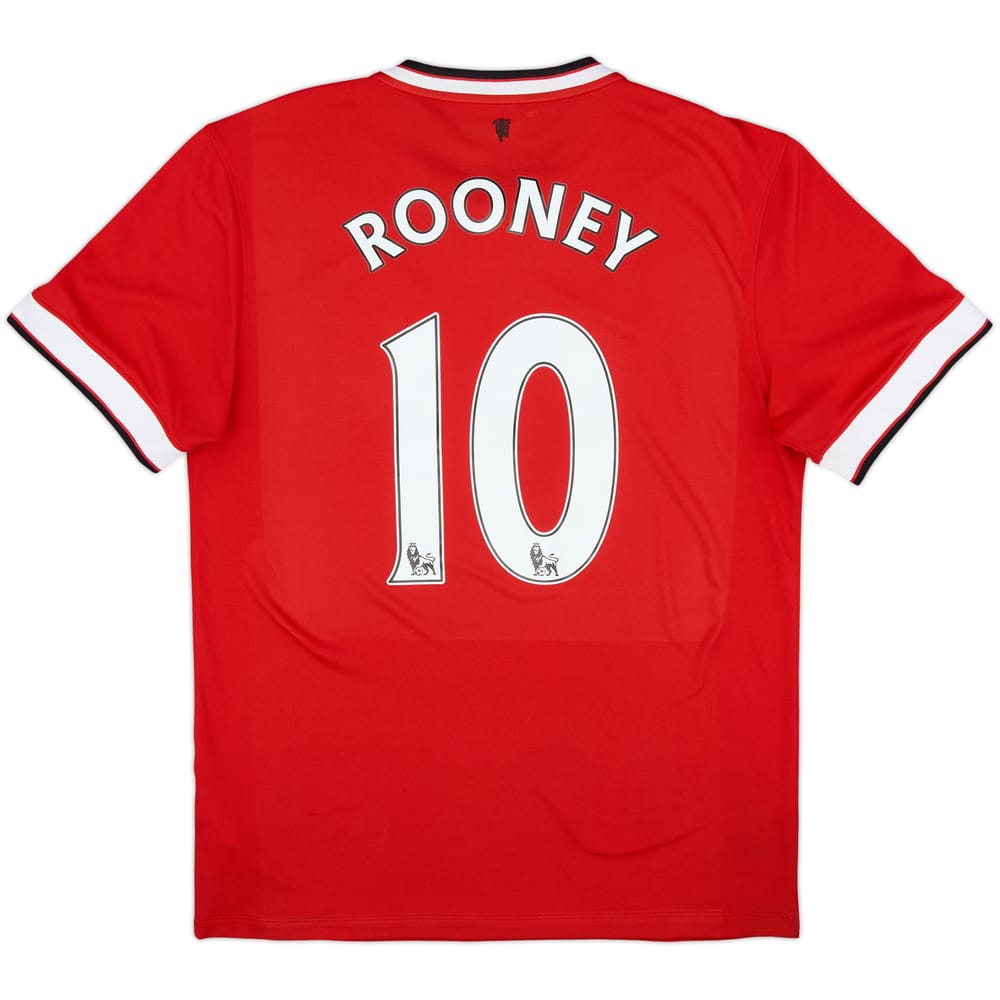 2014-15 Manchester United Home Shirt Rooney #10 - 7/10 - (M)
