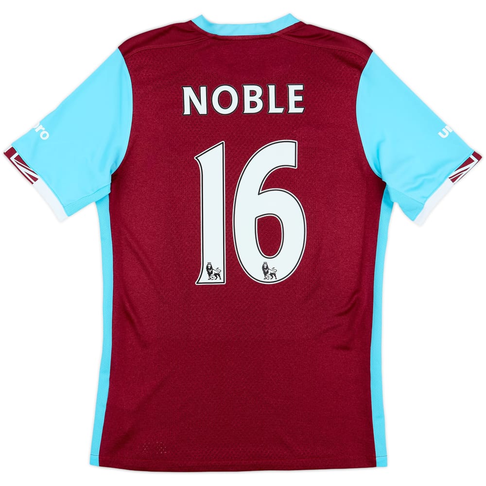 2016-17 West Ham Home Shirt Noble #16 - 7/10 - (S)