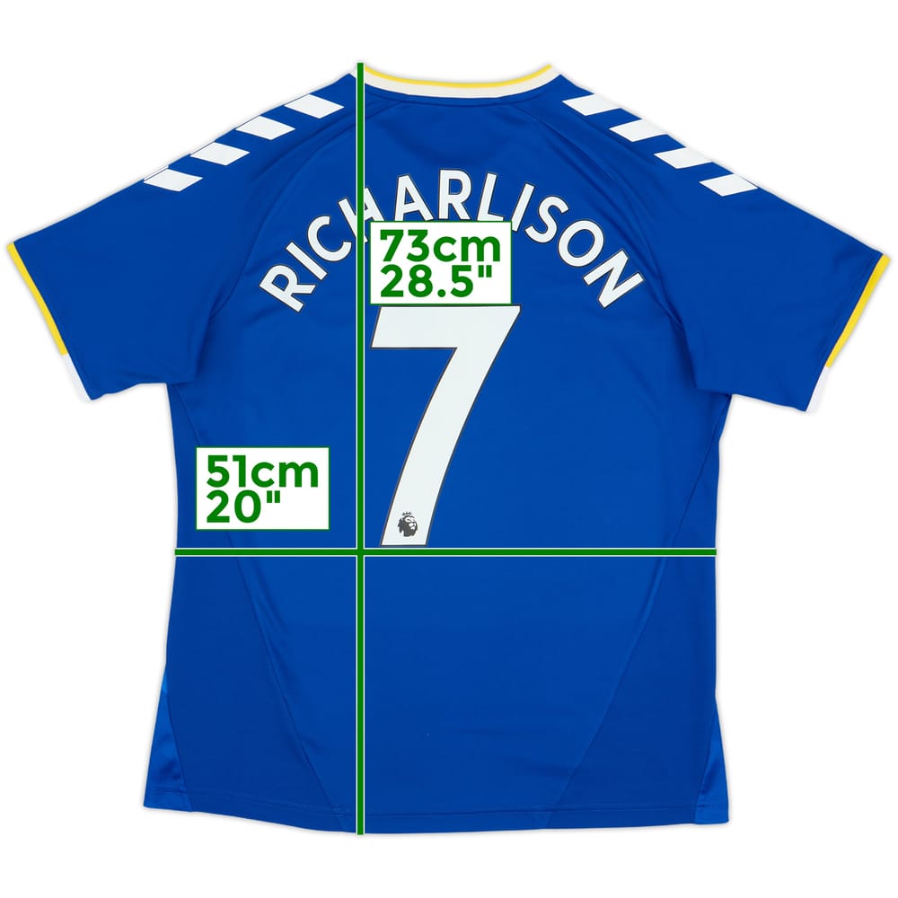 2021-22 Everton Home Shirt Richarlison #7 - 9/10 - (L)